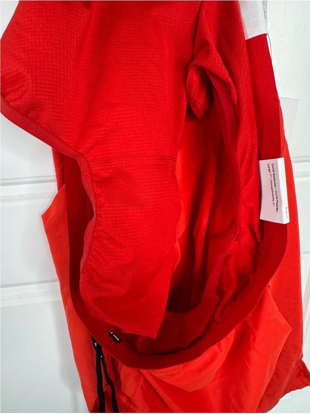 NIKE Dri Fit Flex Stride Running Shorts NEW Red Standard Fit 7” Length Size L